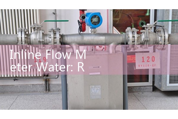 Inline Flow Meter Water: Residential and Industrial Main Valves